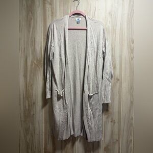 Old Navy Light Beige Long Cardigan